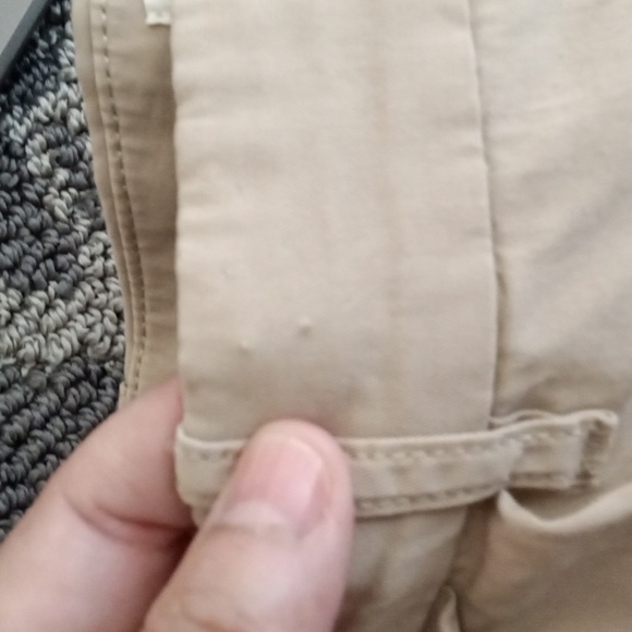 Everlane Wide Leg High Rise Kahaki Pleated Womens Organic Cotton Womens 8 - Picture 12 of 13